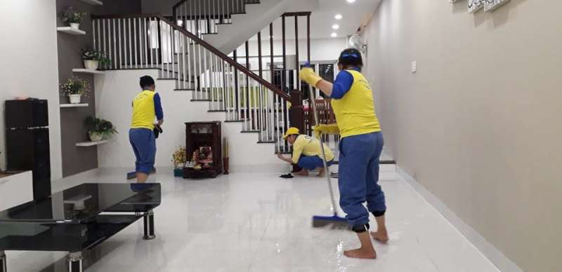 Dịch vụ dọn dẹp vệ sinh nhà cửa, văn phòng theo giờ trọn gói tại Quảng Ngãi