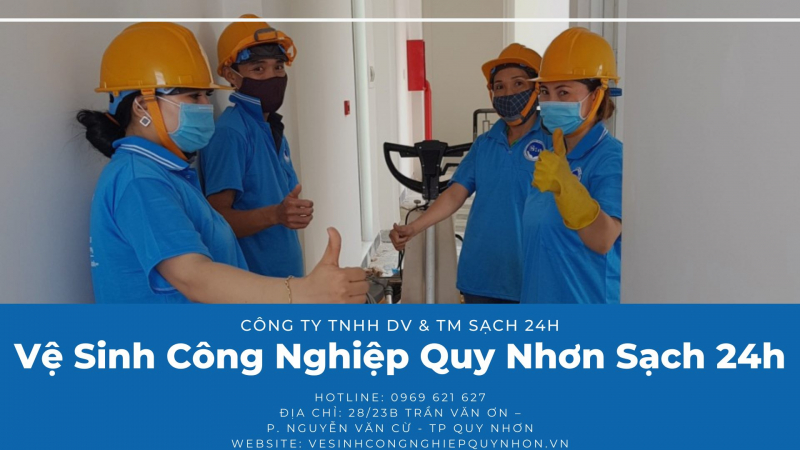 Dịch vụ dọn dẹp vệ sinh nhà cửa, văn phòng theo giờ trọn gói tại Bình Định